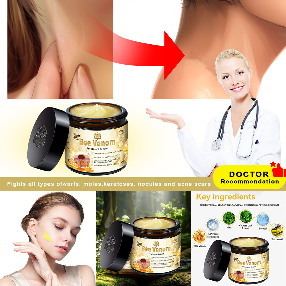 𝑇𝑢𝑟𝑜𝑛𝑢™ Bee Venom Skin Treatment Cream🏆🔥（𝐴𝐴𝐷 𝑅𝑒𝑐𝑜𝑚𝑚𝑒𝑛𝑑𝑒𝑑） (🔥𝑳𝒂𝒔𝒕 𝒅𝒂𝒚 𝒑𝒓𝒐𝒎𝒐𝒕𝒊𝒐𝒏 80% 𝒐𝒇𝒇)