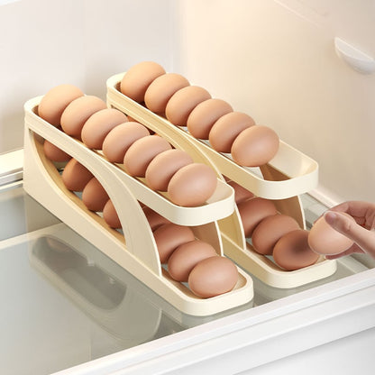 New Automatic Roll-Down Double-layer Egg Dispenser